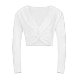 tanzmuster ® Ballettjacke Mädchen Langarm - Mia - aus sehr...