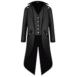 Herren-Frackjacke, Gothic, Steampunk, viktorianischer...